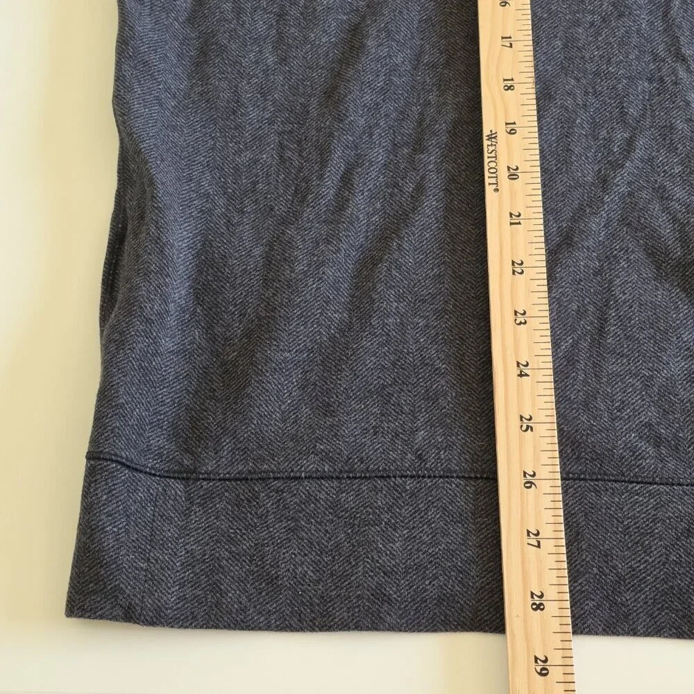 Polo Ralph Lauren Polo Sweater Mens XL Gray LS 1/4 Zip Mock Neck Classic Preppy - Picture 8 of 16